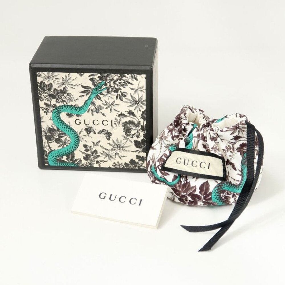 Gucci Ring Size 15 Interlocking G Logo Ra5175 - Picture 3 of 10